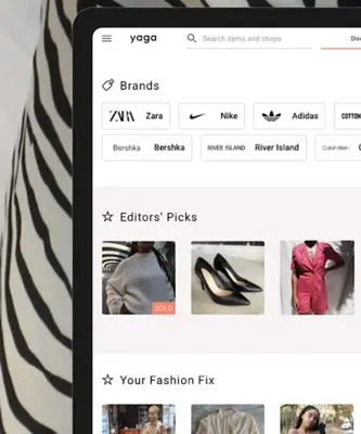 Yaga - sell & buy fashion android App screenshot 1