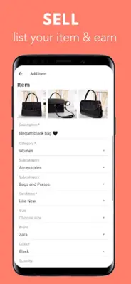 Yaga - sell & buy fashion android App screenshot 5